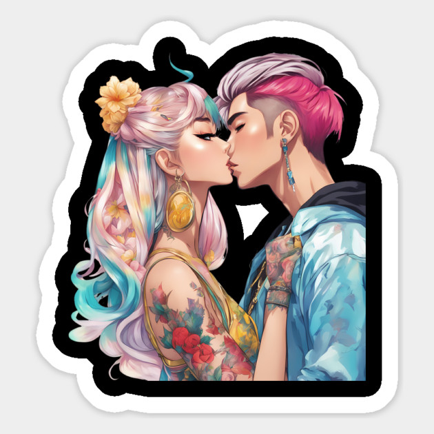 Kiss Anime Magnet by animegirlnft