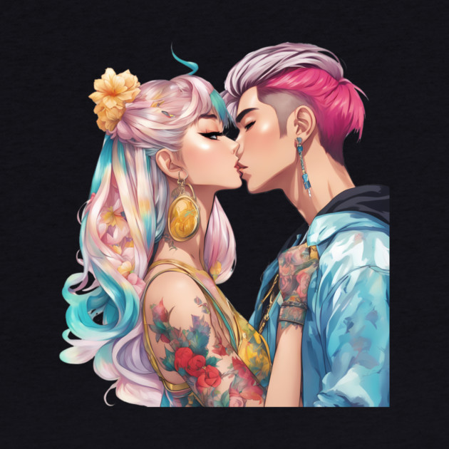 Kiss Anime by animegirlnft