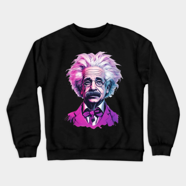 Einstein IQ Crewneck Sweatshirt by animegirlnft