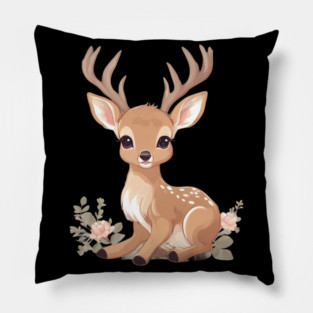 Baby Deer Pillow
