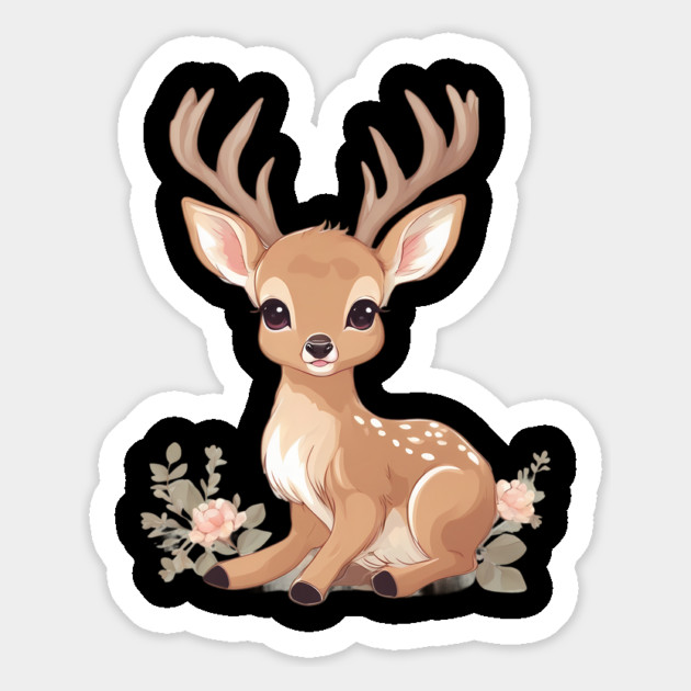 Baby Deer Magnet by animegirlnft