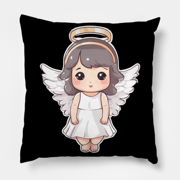 Kawaii Angel Pillow by animegirlnft