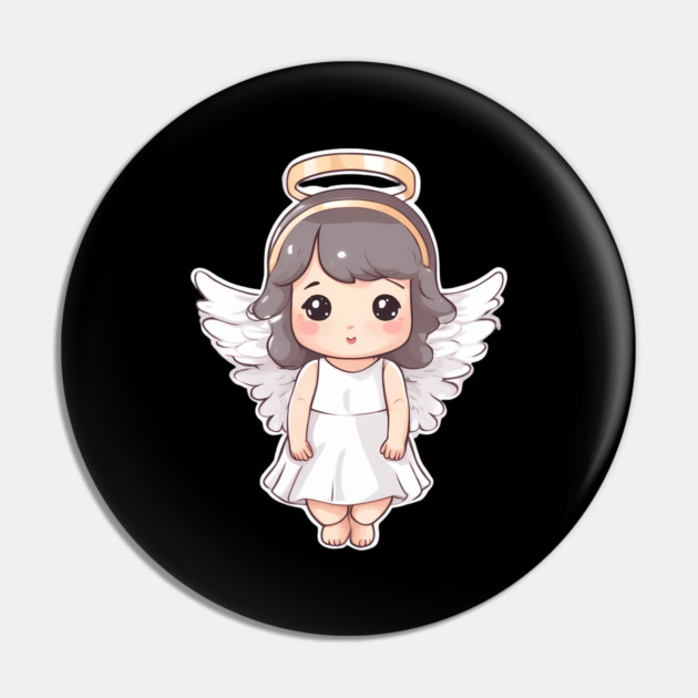 Kawaii Angel Pin by animegirlnft