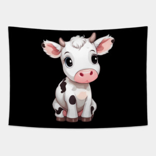 Baby Cow Tapestry