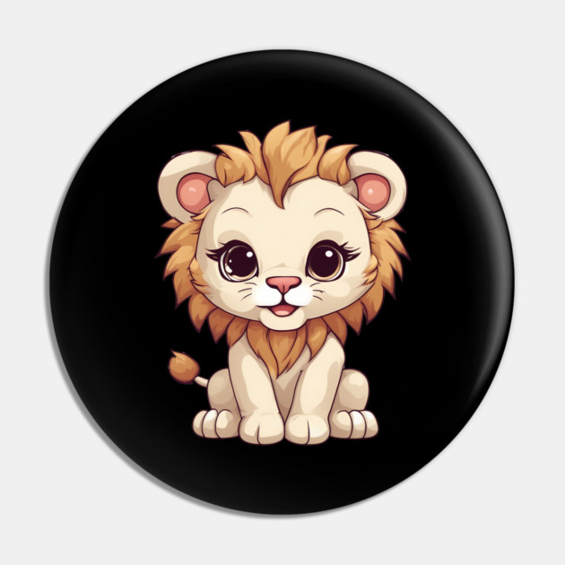 Kawaii Lion Pin by animegirlnft