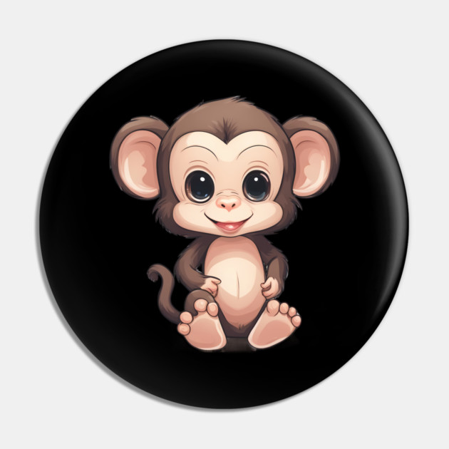 Baby Monkey Pin by animegirlnft