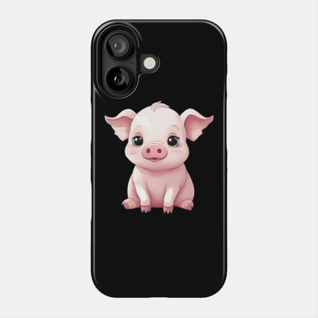 Baby Pig Phone Case by animegirlnft