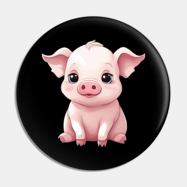Baby Pig Pin by animegirlnft