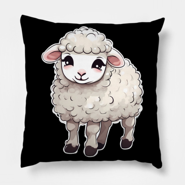 Baby Sheep Pillow by animegirlnft