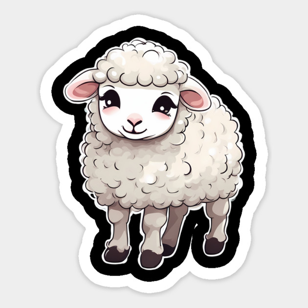 Baby Sheep Magnet by animegirlnft