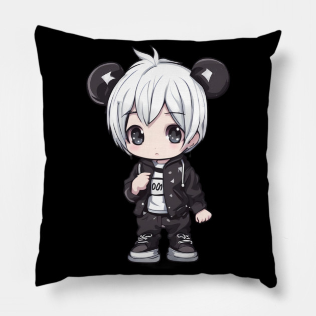 Kawaii Loner Pillow by animegirlnft