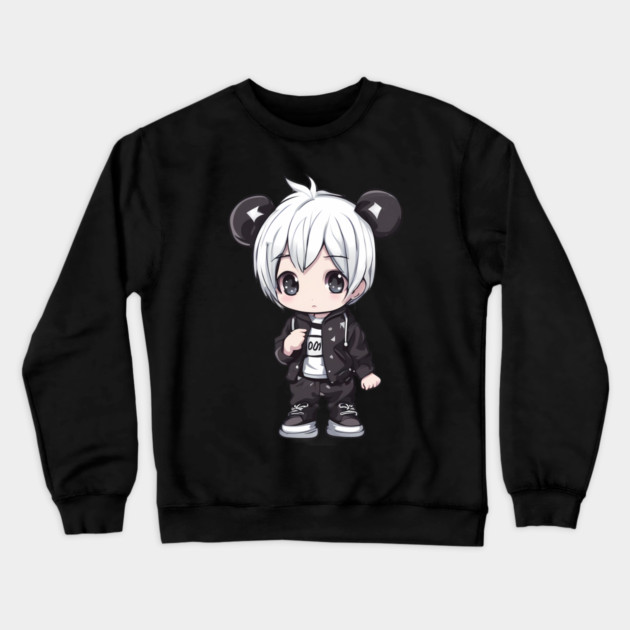Kawaii Loner Crewneck Sweatshirt by animegirlnft