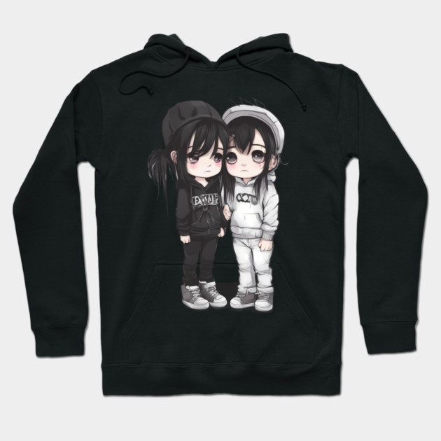 Emo Friends Hoodie by animegirlnft