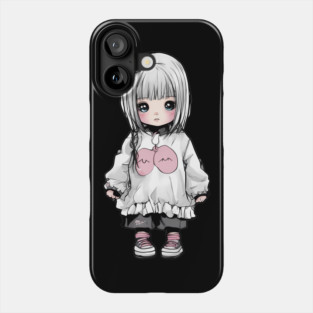 Sad Kawaii Girl Phone Case