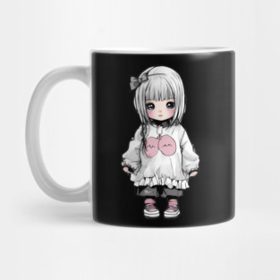 Sad Kawaii Girl Mug