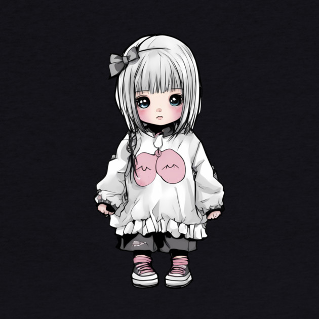 Sad Kawaii Girl by animegirlnft