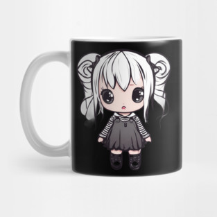 Emo Kawaii Girl Mug