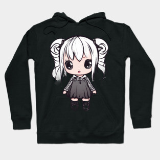 Emo Kawaii Girl Hoodie