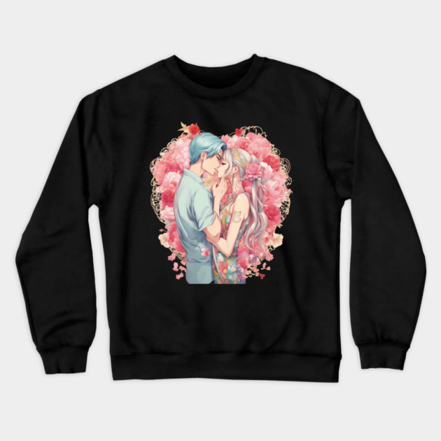 Forever Valentine Crewneck Sweatshirt by animegirlnft