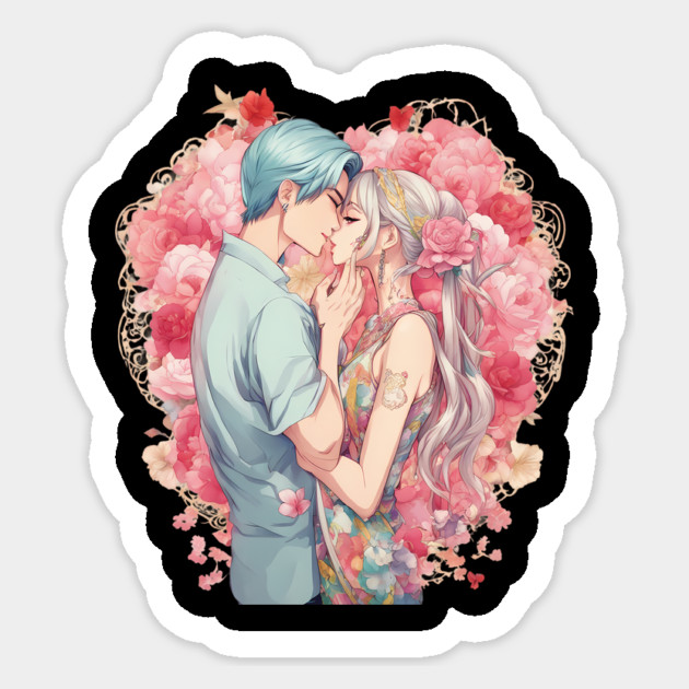 Forever Valentine Sticker by animegirlnft