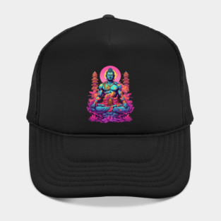 Neon Buddha Hat