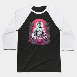 Buddha Zen Baseball T-Shirt