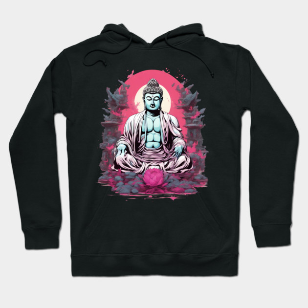 Buddha Zen Hoodie by animegirlnft