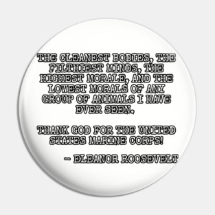 Thank God for the US Marine Corps Pin