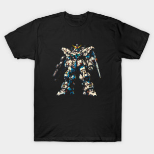 Epic Mecha Showdown T-Shirt: Anime Giant Robot Battle Tee T-Shirt