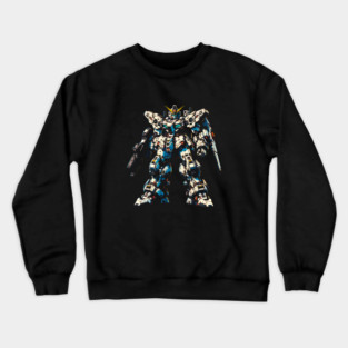 Epic Mecha Showdown T-Shirt: Anime Giant Robot Battle Tee Crewneck Sweatshirt