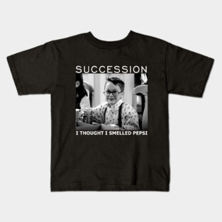 Succession Home Alone Fuller Roman Roy Parody Kids T-Shirt