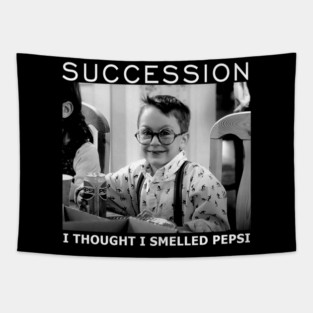 Succession Home Alone Fuller Roman Roy Parody Tapestry