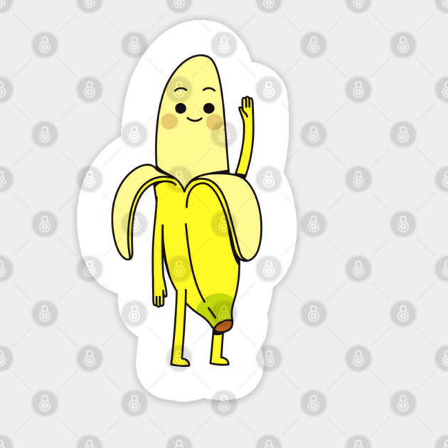 Banana Lover Sticker by Pixel Threads 