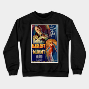Karloff - The Mummy Crewneck Sweatshirt