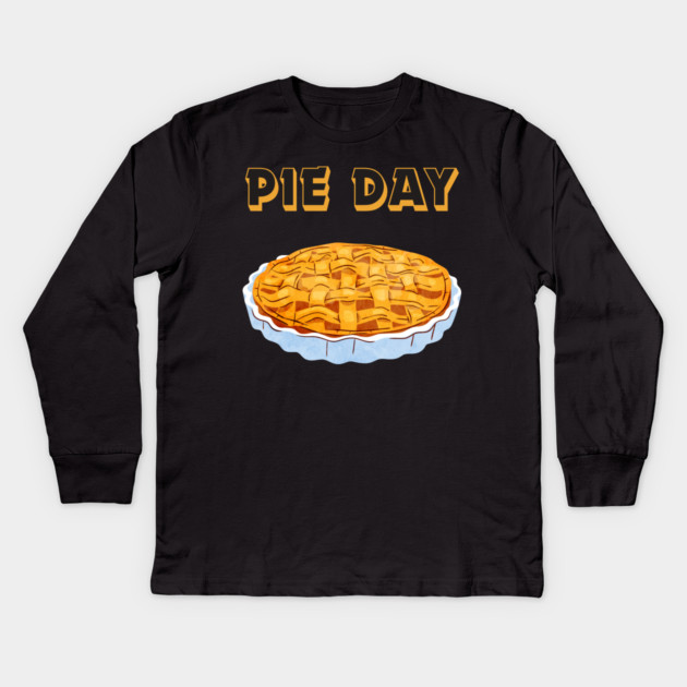 Apple Pie Kids Long Sleeve T-Shirt by Pixel Threads 