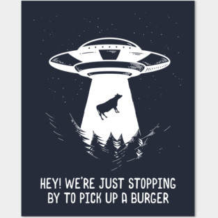 Alien Drive-Thru Posters and Art