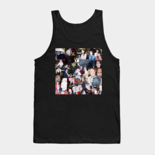 the office christmas collage Tank Top