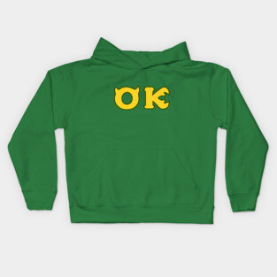 Monsters University - OK Kids Hoodie