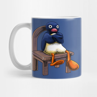 Angry Penguin Meme Mug