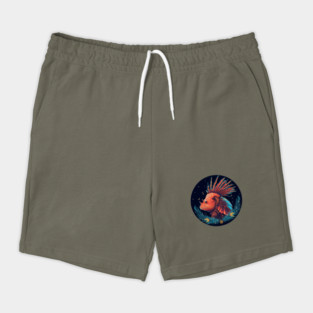 Lionfish in Ornament, Love Fishes Shorts