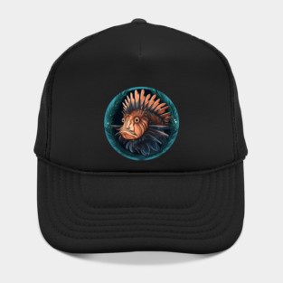 Lionfish in Ornament, Love Fishes Hat