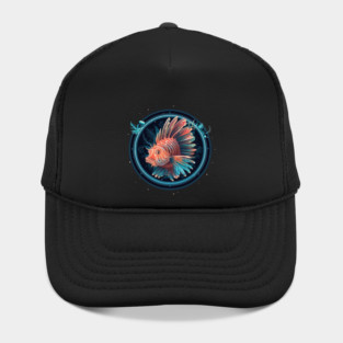 Lionfish in Ornament, Love Fishes Hat
