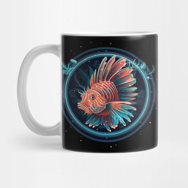 Lionfish in Ornament, Love Fishes by logiamerch