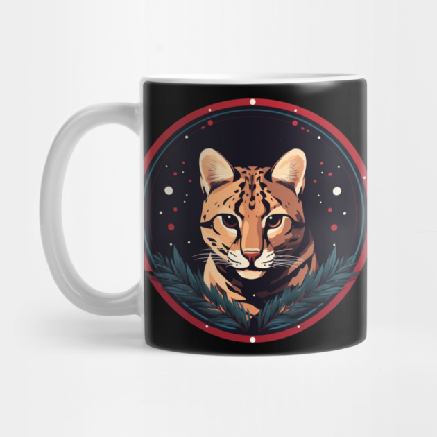 Ocelot in Ornament, Love Cats by logiamerch