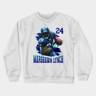 Marshawn lynch || 24 Crewneck Sweatshirt