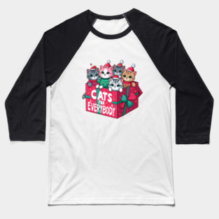 cats for everybody Baseball T-Shirt