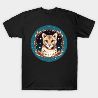 Ocelot in Ornament, Love Cats T-Shirt