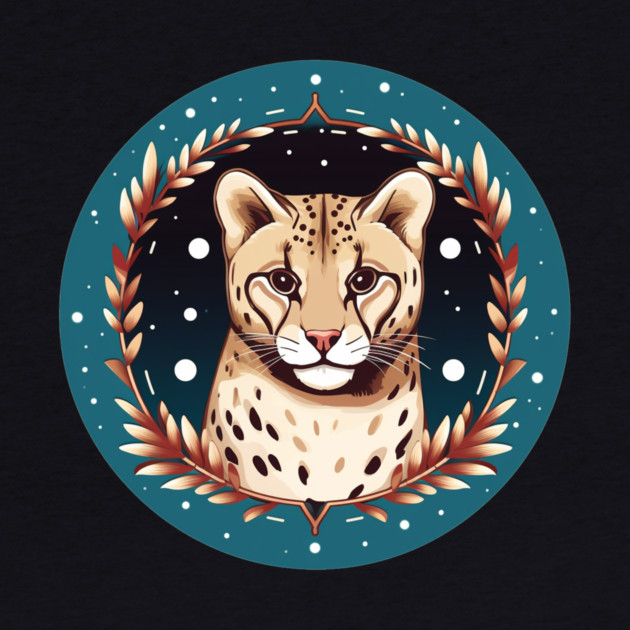 Ocelot in Ornament, Love Cats by logiamerch