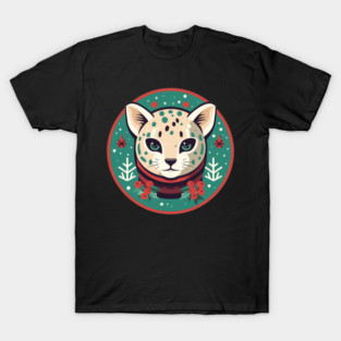 Ocelot in Ornament, Love Cats T-Shirt