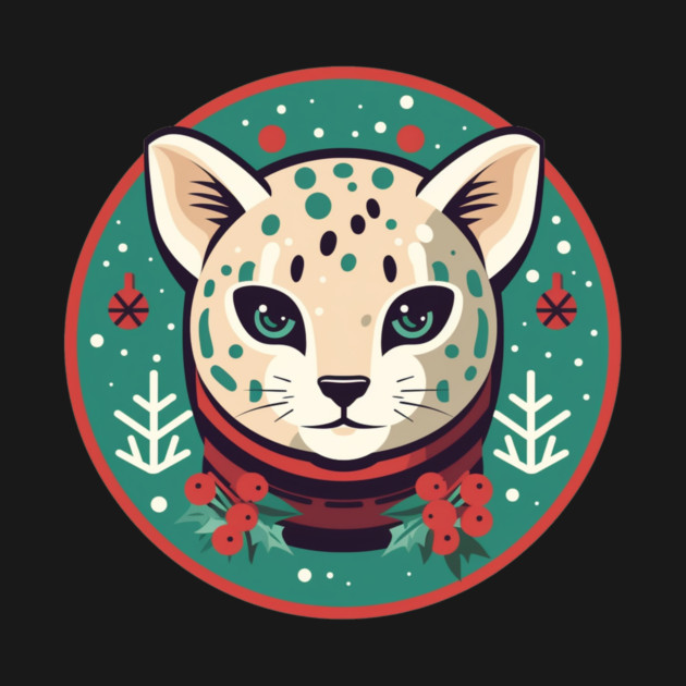 Ocelot in Ornament, Love Cats by logiamerch